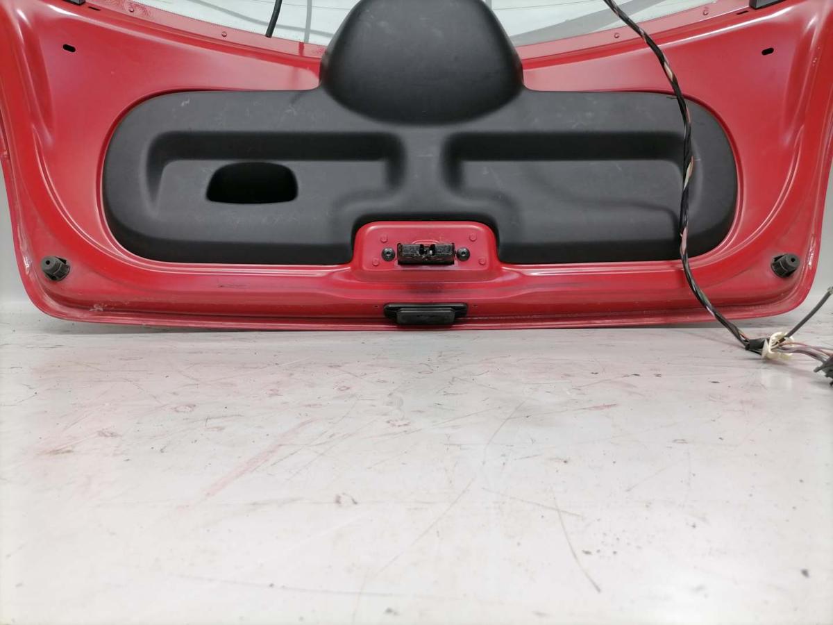 Renault Twingo 2 original Heckklappe mit Heckscheibe OV727 Rot Bj.2010